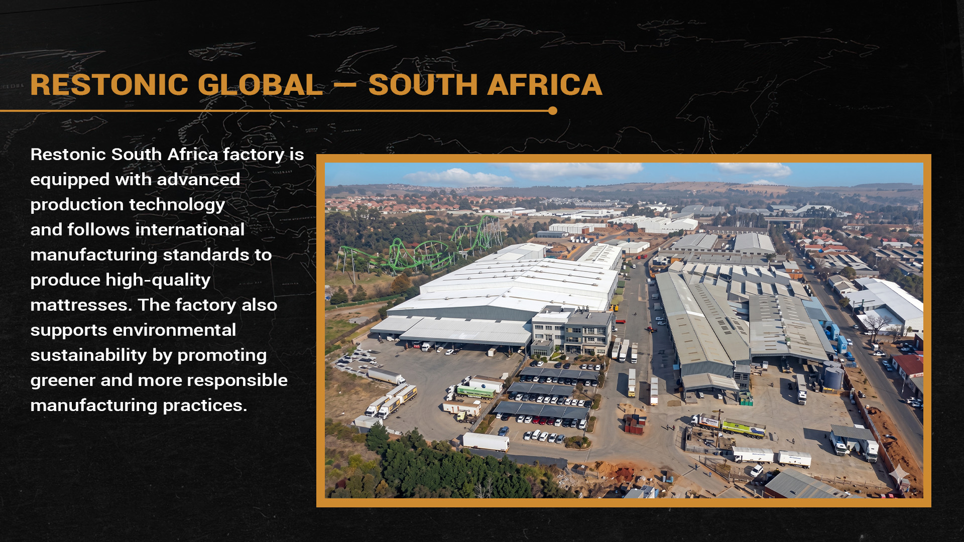 Restonic Global Factories - South Africa